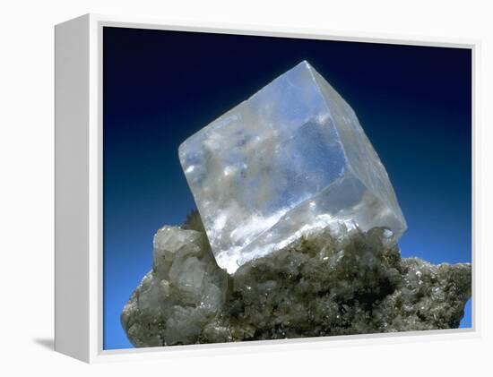 MineralCalendar: Halite. Eisleben, Germany-null-Framed Premier Image Canvas