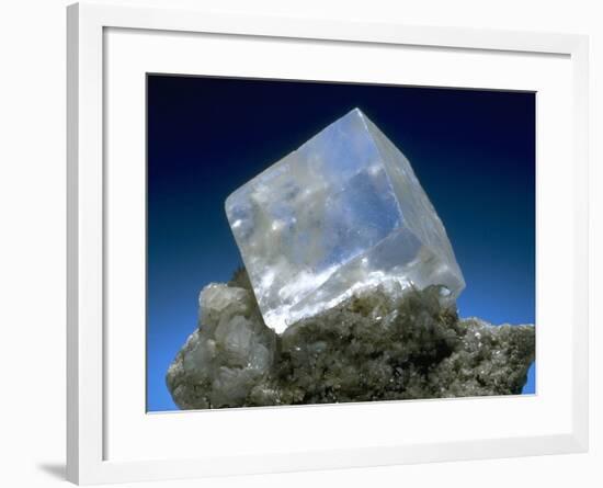 MineralCalendar: Halite. Eisleben, Germany-null-Framed Photographic Print