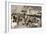 Miners and New Settlers Crowding Dawson City During the Klondyke Gold Rush, 1900-null-Framed Photographic Print