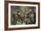 Miners' Ball during the California Gold Rush-null-Framed Giclee Print