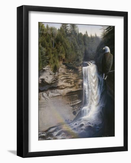 Miners Falls-Rusty Frentner-Framed Giclee Print