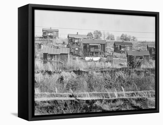 Miners' houses near Birmingham, Alabama, 1935-Walker Evans-Framed Premier Image Canvas