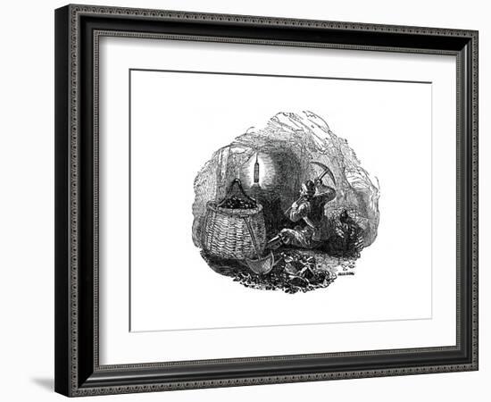 Miners' Safety Lamp, 1833-Jackson-Framed Giclee Print