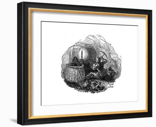 Miners' Safety Lamp, 1833-Jackson-Framed Giclee Print