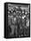 Miners with Boss of Communist Run Miners Union in Bolivia Ireno Pimentel-Dmitri Kessel-Framed Premier Image Canvas