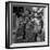 Miners Working in Mitchell Main Colliery Near Barnsley, South Yorkshire, 1956-Michael Walters-Framed Photographic Print