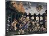 Minerva Chases the Vices from the Garden of Virtue, c.1052-Andrea Mantegna-Mounted Giclee Print
