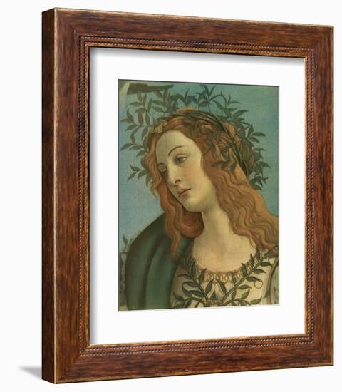 Minerva (detail)-Sandro Botticelli-Framed Premium Giclee Print