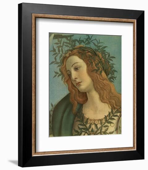 Minerva (detail)-Sandro Botticelli-Framed Premium Giclee Print