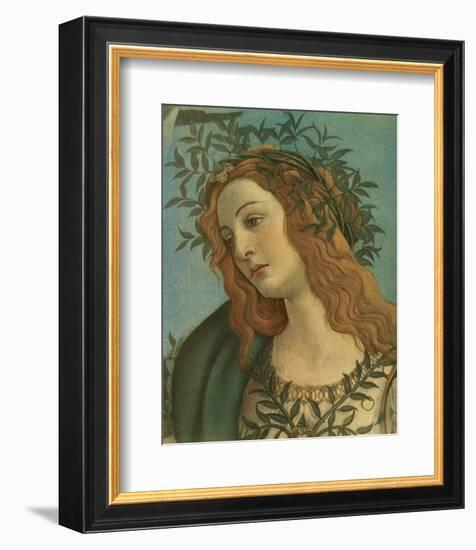 Minerva (detail)-Sandro Botticelli-Framed Premium Giclee Print