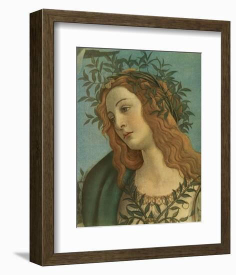 Minerva (detail)-Sandro Botticelli-Framed Premium Giclee Print