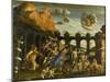 Minerva Expelling the Vices of the Garden of Virtue-Andrea Mantegna-Mounted Giclee Print