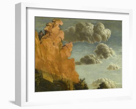 Minerva Expelling the Vices of the Garden of Virtue-Andrea Mantegna-Framed Giclee Print