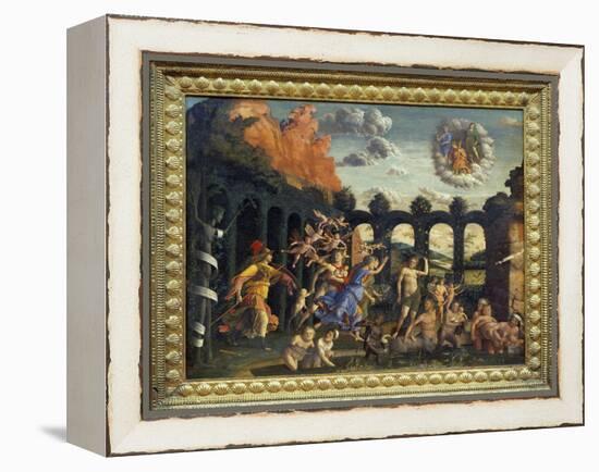Minerve Chasing the Vices of the Garden of Virtue - Andrea Mantegna, circa 1497, Louvre Museum, Par-Andrea Mantegna-Framed Premier Image Canvas