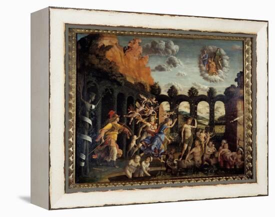 Minerve Chasing Vices from the Vertu Garden Painting by Andrea Mantegna (1431-1506) 15Th Century Su-Andrea Mantegna-Framed Premier Image Canvas