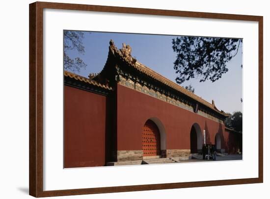 Ming Xiaoling Mausoleum-null-Framed Giclee Print