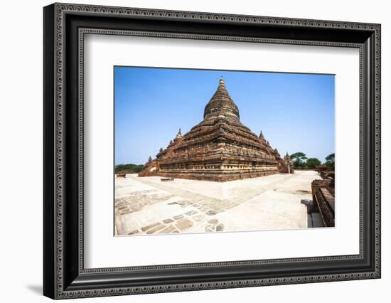 Mingalazedi Pagoda, a Buddhist Stupa Located in Bagan (Pagan), Myanmar (Burma), Asia-Thomas L-Framed Photographic Print