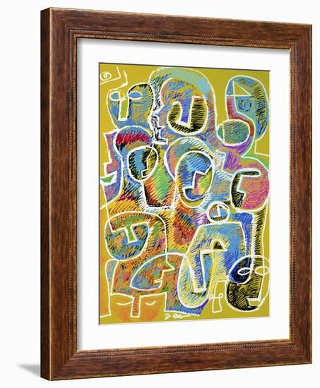 Mingling-Diana Ong-Framed Giclee Print