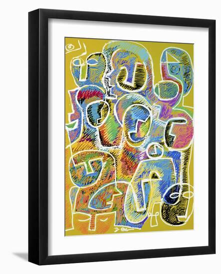 Mingling-Diana Ong-Framed Giclee Print