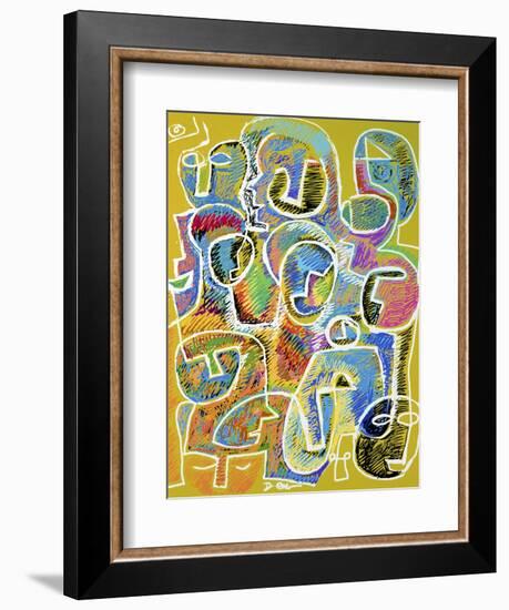 Mingling-Diana Ong-Framed Giclee Print