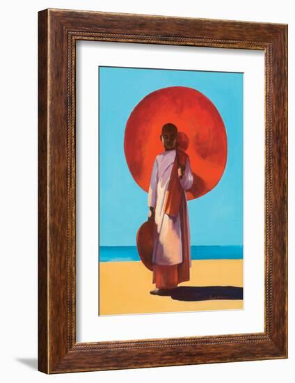 Mingun Burma-Renate Holzner-Framed Art Print