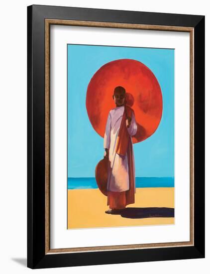 Mingun Burma-Renate Holzner-Framed Art Print