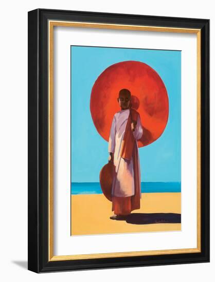 Mingun Burma-Renate Holzner-Framed Art Print