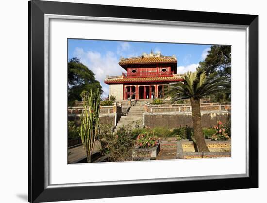 Minh Mang Tomb, UNESCO World Heritage Site, Hue, Vietnam, Indochina, Southeast Asia, Asia-Bruno Morandi-Framed Photographic Print