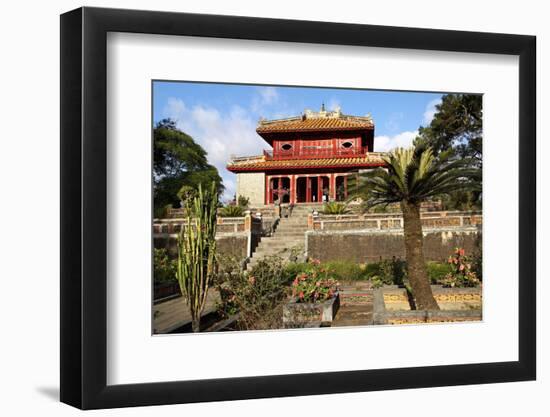 Minh Mang Tomb, UNESCO World Heritage Site, Hue, Vietnam, Indochina, Southeast Asia, Asia-Bruno Morandi-Framed Photographic Print