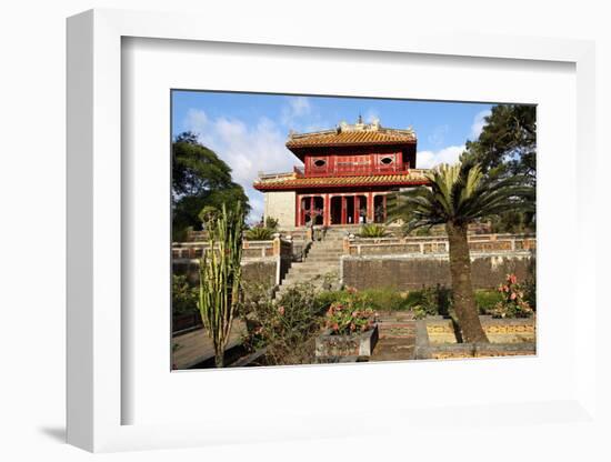 Minh Mang Tomb, UNESCO World Heritage Site, Hue, Vietnam, Indochina, Southeast Asia, Asia-Bruno Morandi-Framed Photographic Print