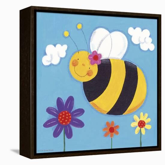 Mini Bugs II-Sophie Harding-Framed Stretched Canvas