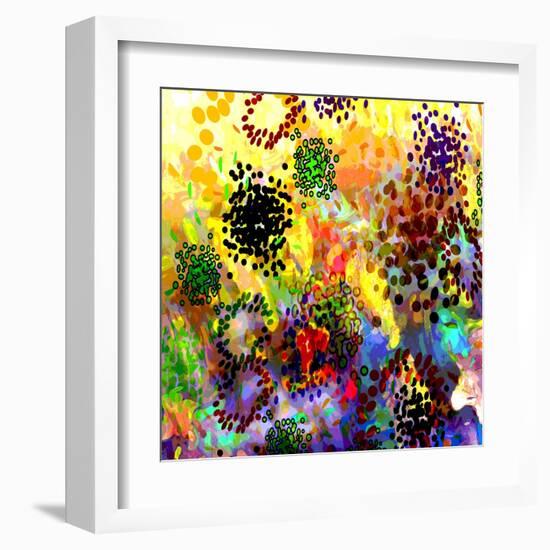 Mini Color Bursts-Ruth Palmer-Framed Art Print