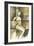 Mini- Contemporary Seated Nude I-Jennifer Goldberger-Framed Art Print