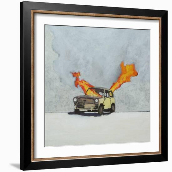 Mini Fire, 2014-Anastasia Lennon-Framed Giclee Print