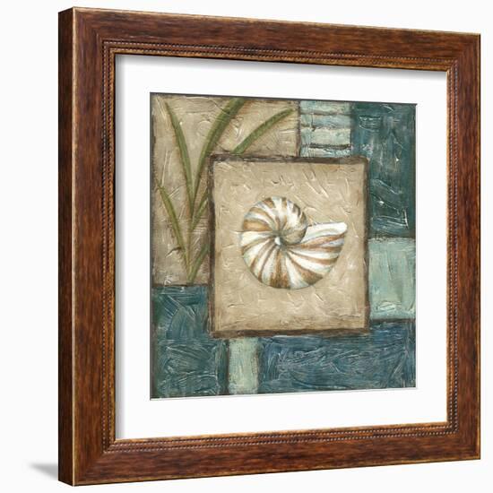 Mini Shell Montage I-Chariklia Zarris-Framed Art Print