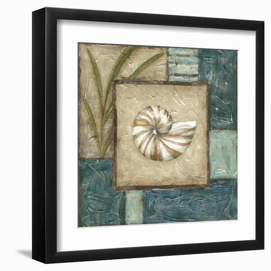 Mini Shell Montage I-Chariklia Zarris-Framed Art Print