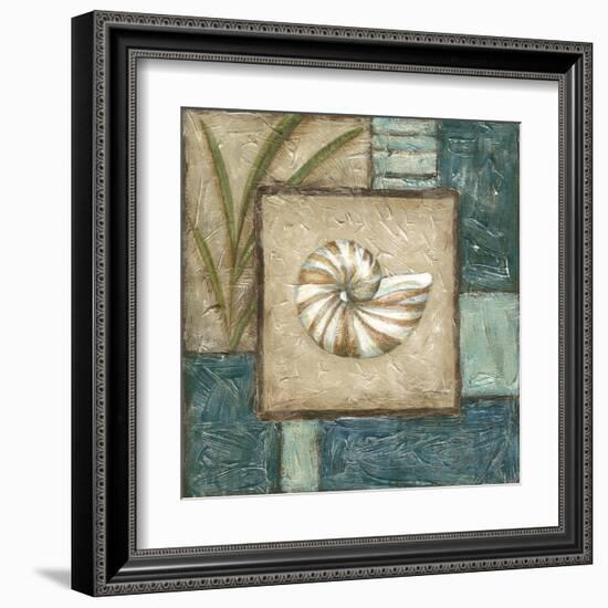 Mini Shell Montage I-Chariklia Zarris-Framed Art Print