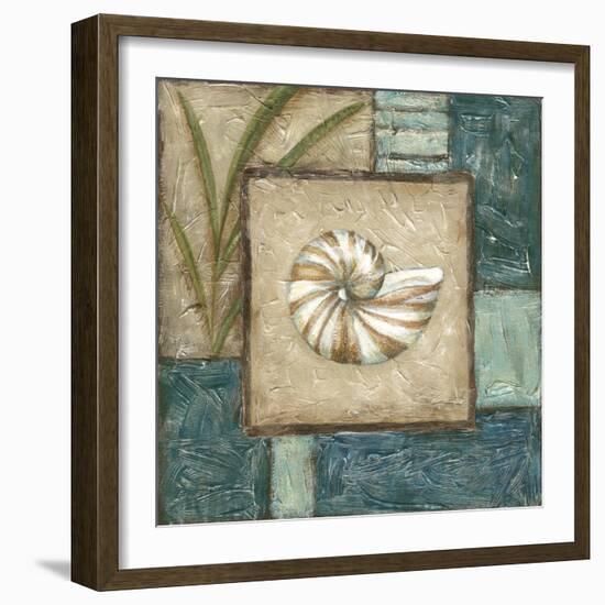 Mini Shell Montage I-Chariklia Zarris-Framed Art Print