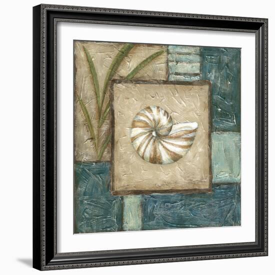 Mini Shell Montage I-Chariklia Zarris-Framed Art Print