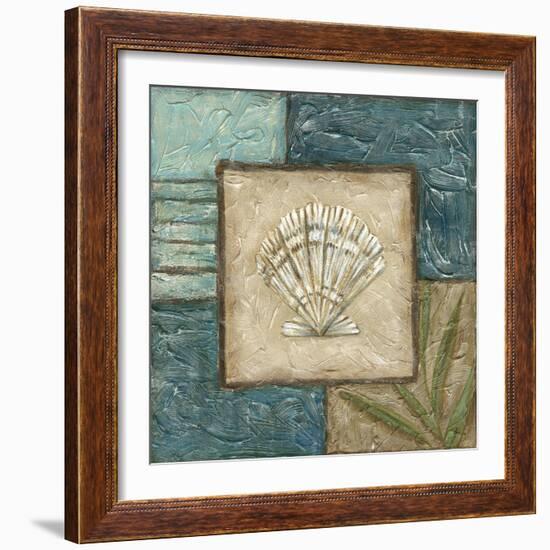 Mini Shell Montage II-Chariklia Zarris-Framed Art Print