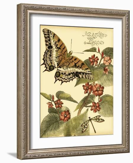 Mini Whimsical Butterflies II-Vision Studio-Framed Art Print