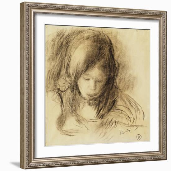 Mini Writer-Pierre-Auguste Renoir-Framed Giclee Print