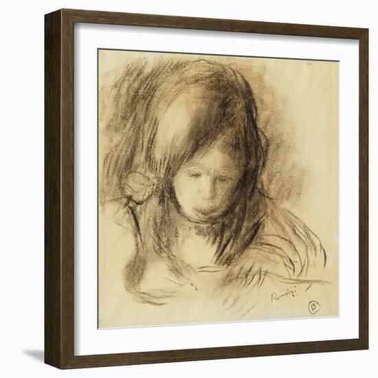 Mini Writer-Pierre-Auguste Renoir-Framed Giclee Print