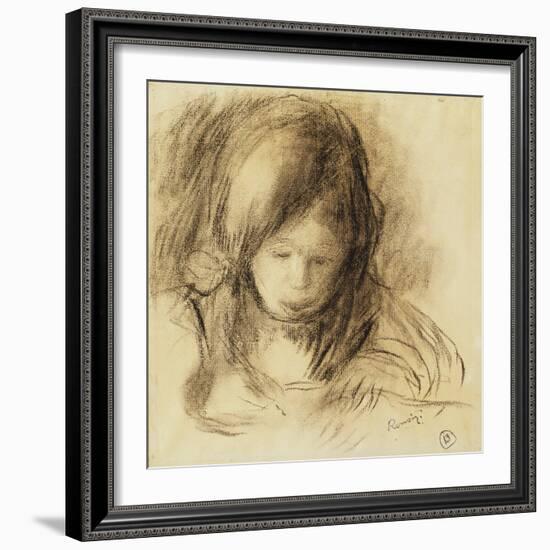 Mini Writer-Pierre-Auguste Renoir-Framed Giclee Print