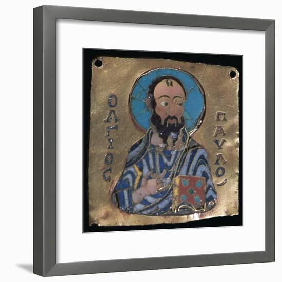 Miniature depiction of St Paul, 10th century-Unknown-Framed Giclee Print