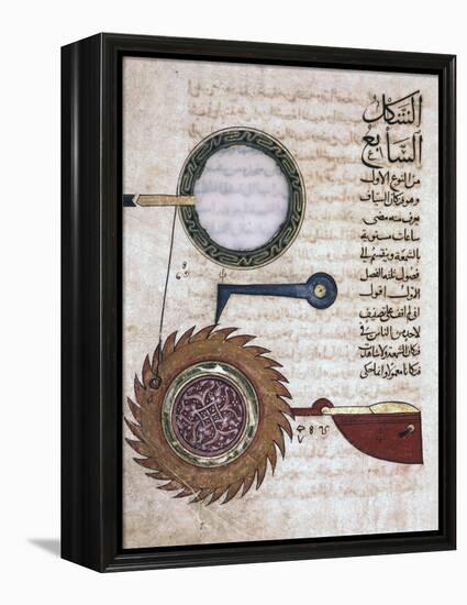 Miniature from a Mamluk copy of the Automata of al Jaziri, Egypt-Werner Forman-Framed Premier Image Canvas