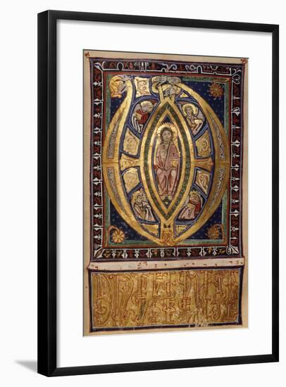 Miniature from a Missal, 12th Century-null-Framed Giclee Print