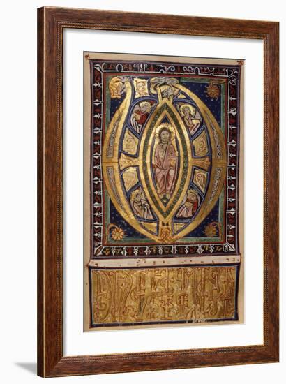 Miniature from a Missal, 12th Century-null-Framed Giclee Print