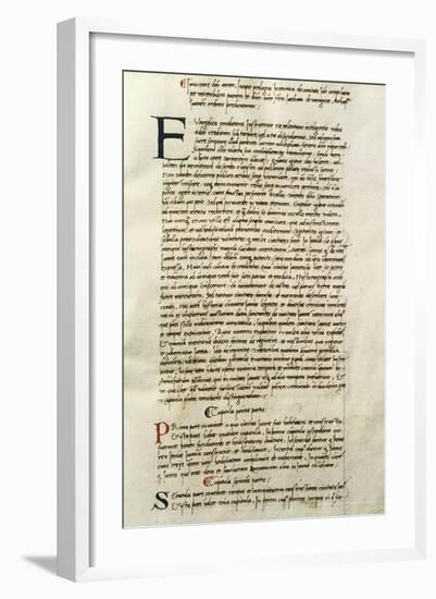 Miniature from Chronicon Januense-null-Framed Giclee Print