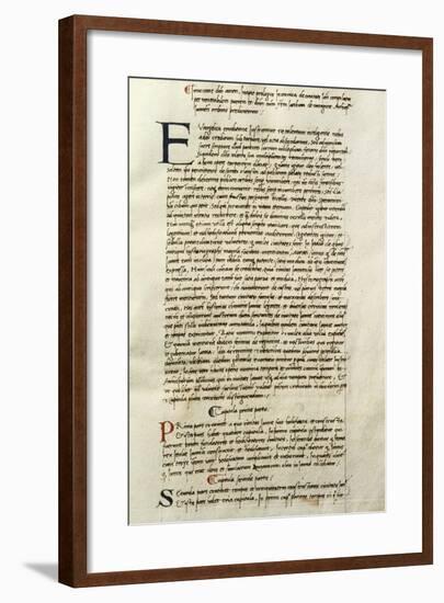 Miniature from Chronicon Januense-null-Framed Giclee Print